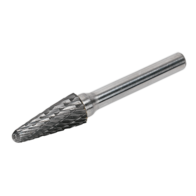 Sealey SDB06 Conical Ball Nose Tungsten Carbide Rotary Burr 10mm