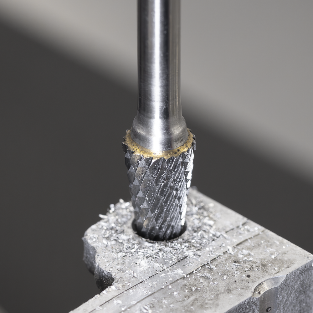 Sealey SDB06XL Tungsten Carbide Rotary Burr Extra-Long Conical Ball Nose Ø10mm - additional view 3