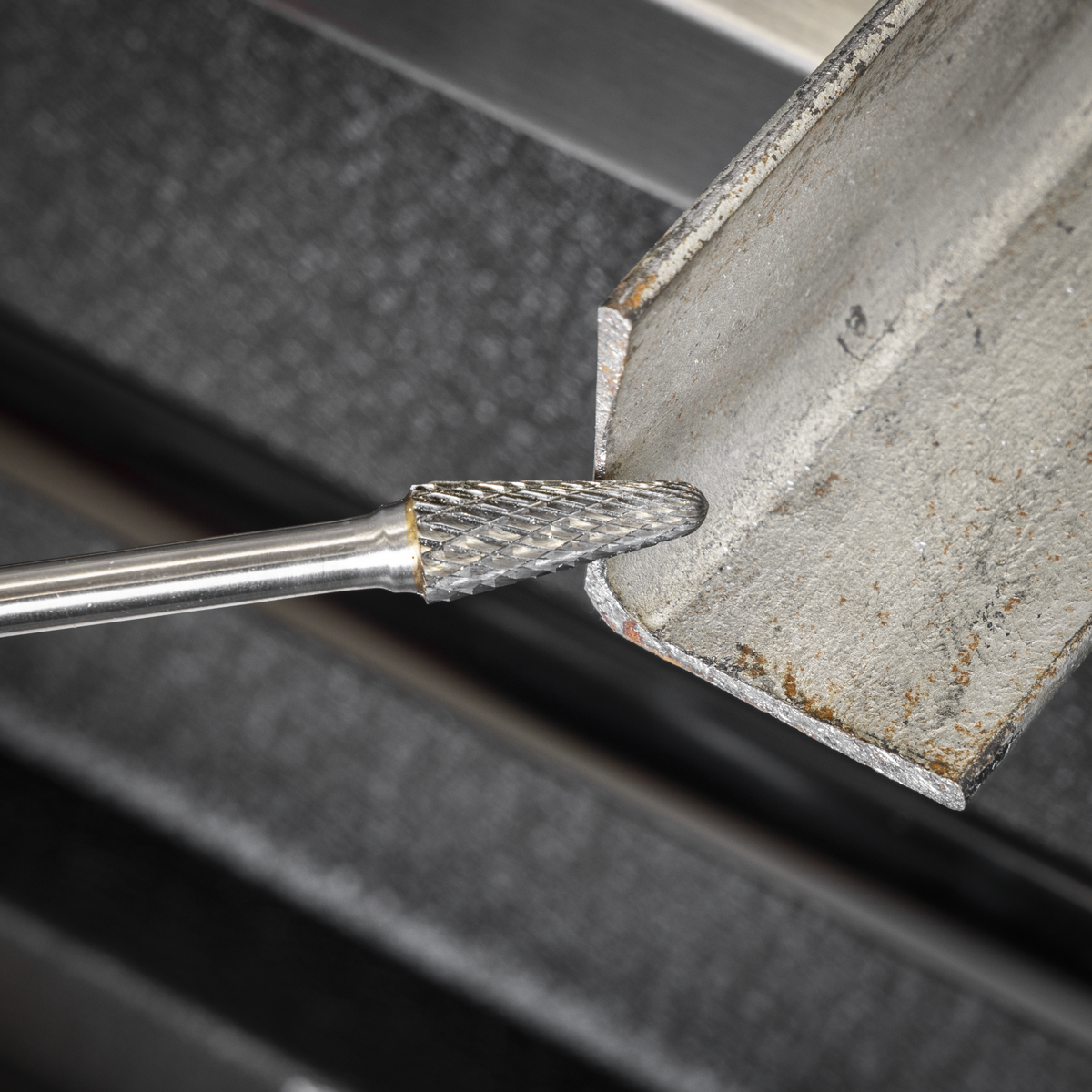 Sealey SDB06XL Tungsten Carbide Rotary Burr Extra-Long Conical Ball Nose Ø10mm - additional view 7