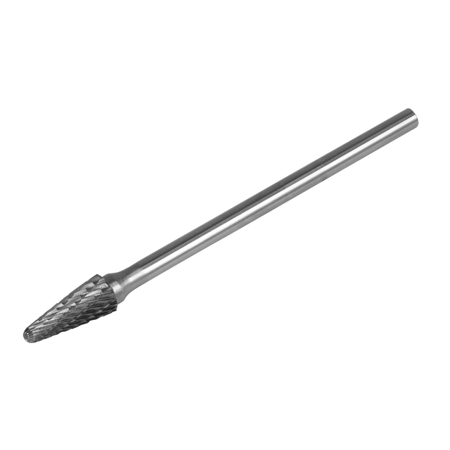 Sealey SDB06XL Tungsten Carbide Rotary Burr Extra-Long Conical Ball Nose Ø10mm