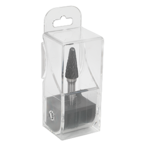 Sealey SDB06 Conical Ball Nose Tungsten Carbide Rotary Burr 10mm - additional view 2