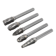 Sealey SDBCK5 Ripper/Coarse Tungsten Carbide Rotary Burr Set 5pc