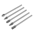 Sealey SDBK5XL Tungsten Carbide Rotary Burr Set Extra-Long 5pc