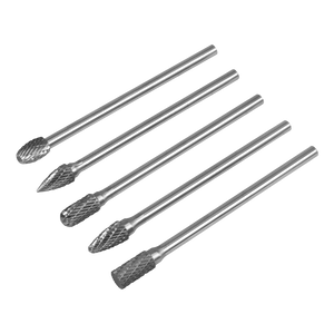Sealey SDBK5XL Tungsten Carbide Rotary Burr Set Extra-Long 5pc