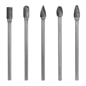 Sealey SDBK5XL Tungsten Carbide Rotary Burr Set Extra-Long 5pc - additional view 2