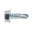 Sealey SDHX4213 Zinc Plated Self-Drilling Hex Head Screw 4.2 x 13mm - Pack of 100