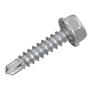 Sealey SDHX4219 Zinc Plated Self-Drilling Hex Head Screw 4.2 x 19mm - Pack of 100 - additional view 2