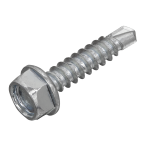 Sealey SDHX4219 Zinc Plated Self-Drilling Hex Head Screw 4.2 x 19mm - Pack of 100 - additional view 3