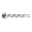 Sealey SDHX5538 Zinc Plated Self-Drilling Hex Head Screw 5.5 x 38mm - Pack of 100
