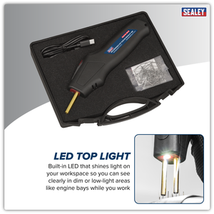 Sealey SDL16 Rechargeable Hot Stapler Repair Kit 18W - additional view 14