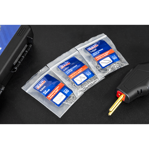 Sealey SDL16 Rechargeable Hot Stapler Repair Kit 18W - additional view 4