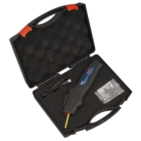 Sealey SDL16 Rechargeable Hot Stapler Repair Kit 18W
