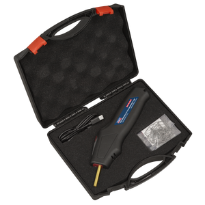 Sealey SDL16 Rechargeable Hot Stapler Repair Kit 18W