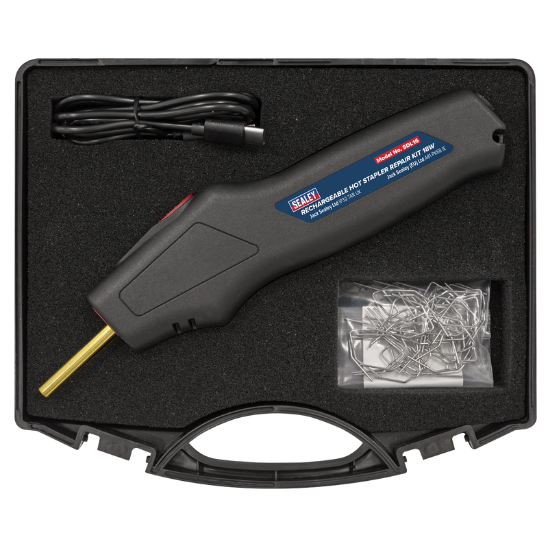 Sealey SDL16 Rechargeable Hot Stapler Repair Kit 18W - additional view 12
