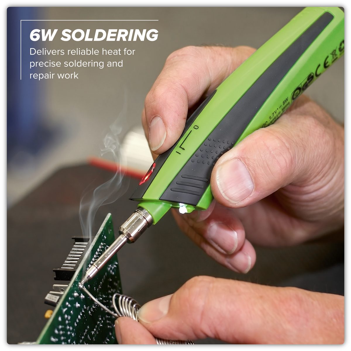 Sealey SDL6 Premier Rechargeable Soldering Iron 6W - additional view 12
