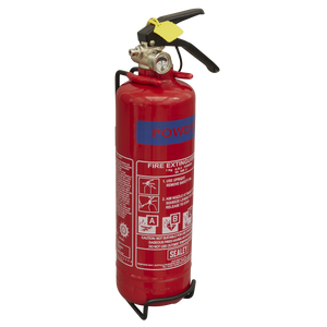 Sealey SDPE01 Dry Powder Fire Extinguisher 1kg