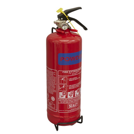 Sealey SDPE02 Dry Powder Fire Extinguisher 2kg