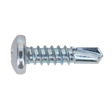Sealey SDPH4819 Zinc Plated Self-Drilling Pan Head Phillips Screw 4.8 x 19mm - Pack of 100