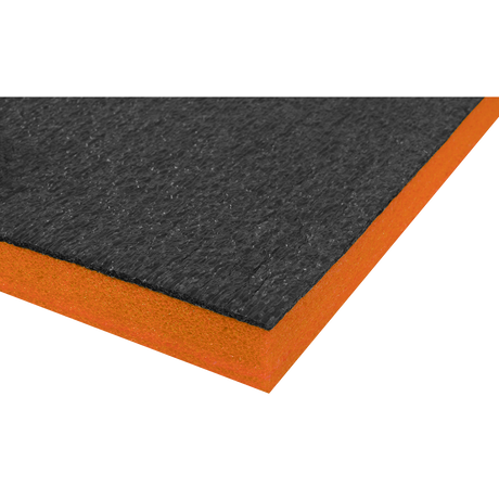 Sealey SF30OR Easy Peel Shadow Foam® 1200 x 550 x 30mm - Orange/Black - additional view 2