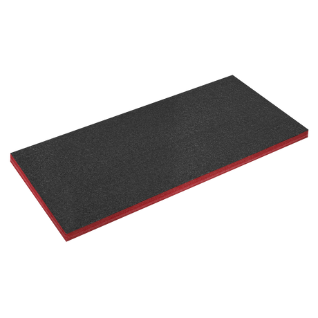 Sealey SF50R Easy Peel Shadow Foam® 1200 x 550 x 50mm - Red/Black