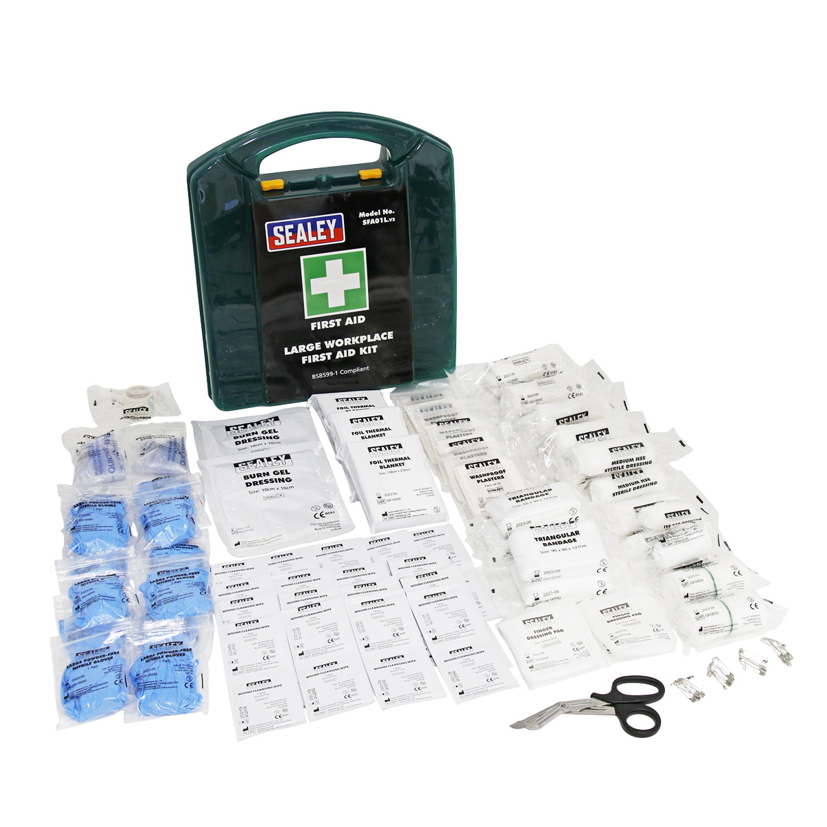 Sealey SFA01L First Aid Kit, Large - BS 8599-1 Compliant - additional view 2