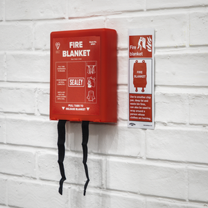 Sealey SFB11 Fire Blanket 1.1 x 1.1m - additional view 2