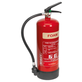 Sealey SFE06 Foam Fire Extinguisher 6L