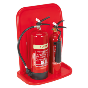 Sealey SFEH02 Fire Extinguisher Stand - Double - additional view 2