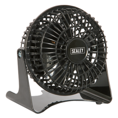 Sealey SFF04 4" Small Mini Desk Fan 230V