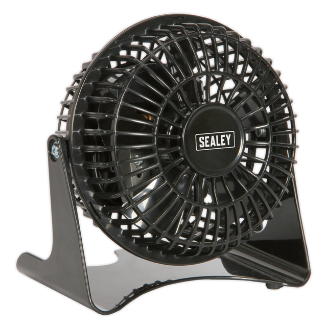 Sealey SFF04 4" Small Mini Desk Fan 230V