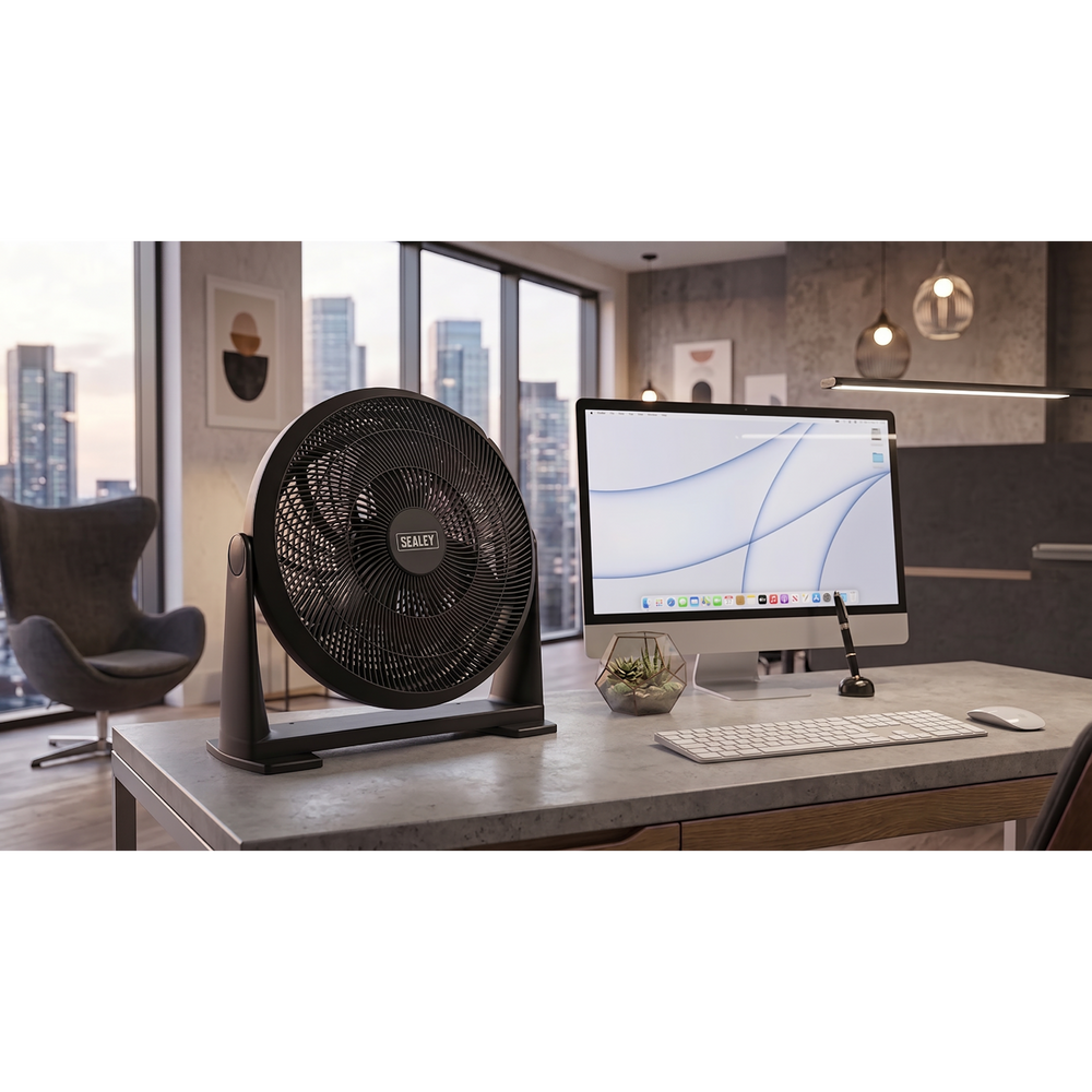 Sealey SFF16 16" Small Desk Fan 3-Speed 230V - additional view 7