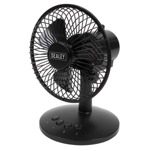 Sealey SFF6USB 6" Small Oscillating USB Desk Fan 3-Speed - additional view 7