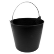 Sealey SFT26H Heavy-Duty Flexi Tub 26L with Metal Handle - Black