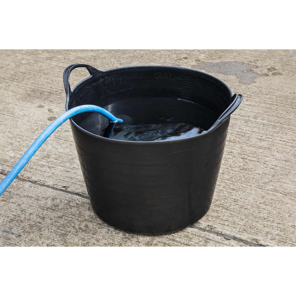 Sealey SFT40 Heavy-Duty Flexi Tub 40L - Black - additional view 6