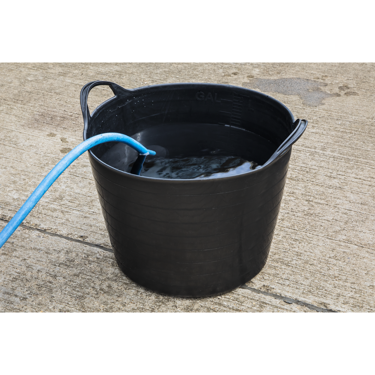 Sealey SFT40 Heavy-Duty Flexi Tub 40L - Black - additional view 6