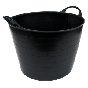 Sealey SFT40 Heavy-Duty Flexi Tub 40L - Black