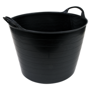 Sealey SFT40 Heavy-Duty Flexi Tub 40L - Black