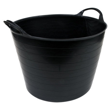 Sealey SFT40 Heavy-Duty Flexi Tub 40L - Black