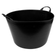 Sealey SFT65 Heavy-Duty Flexi Tub 65L - Black