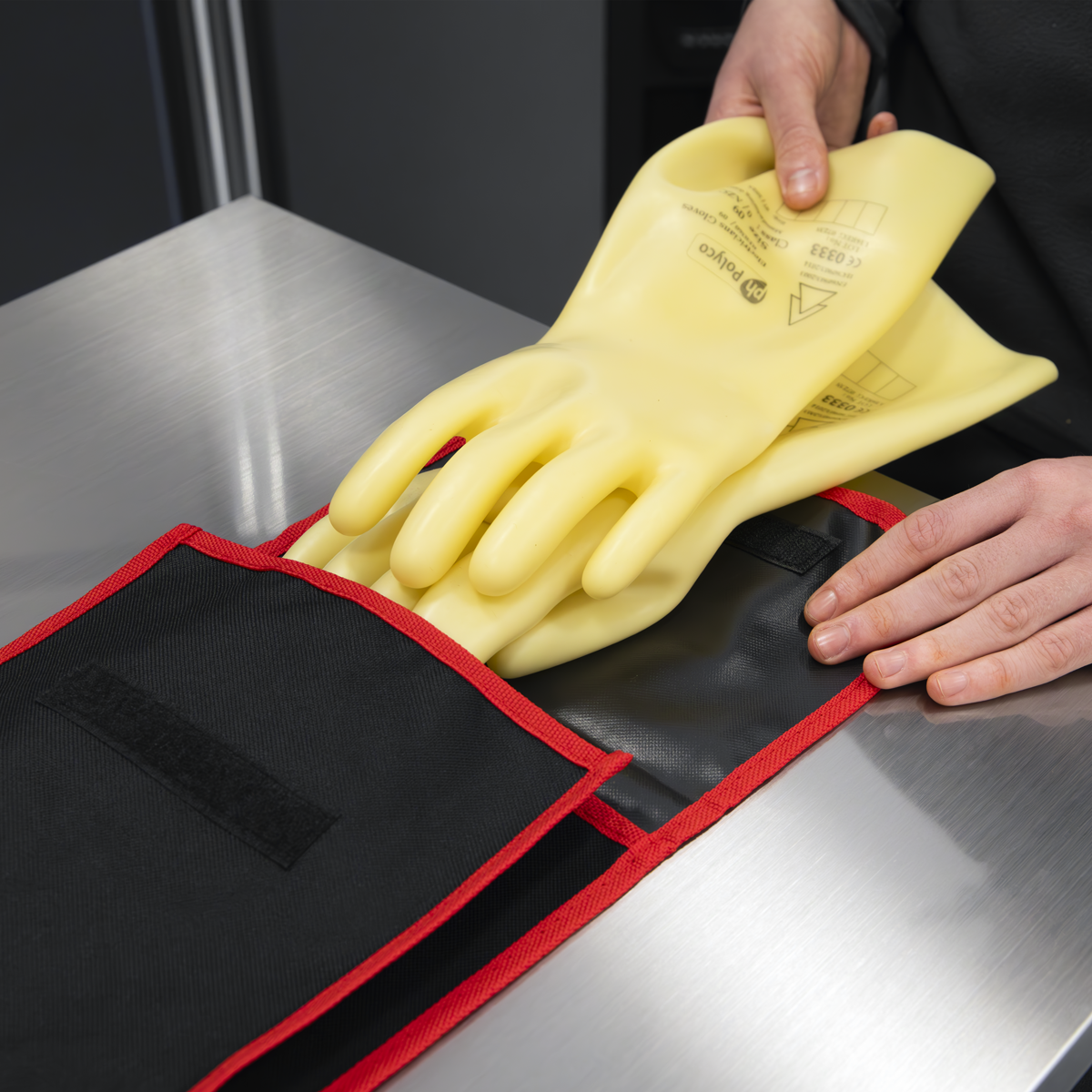 Sealey SGB2 Electrician's Gloves Bag - additional view 3