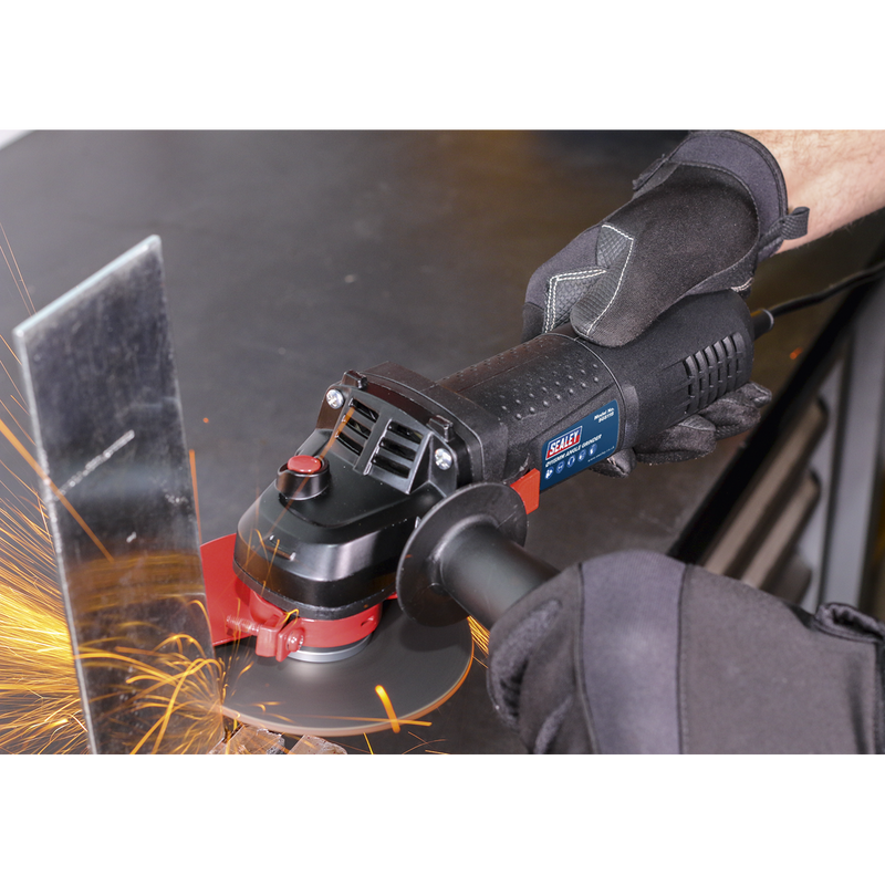 Sealey SGS115 115mm Angle Grinder Slim Body 750W/230V - additional view 3