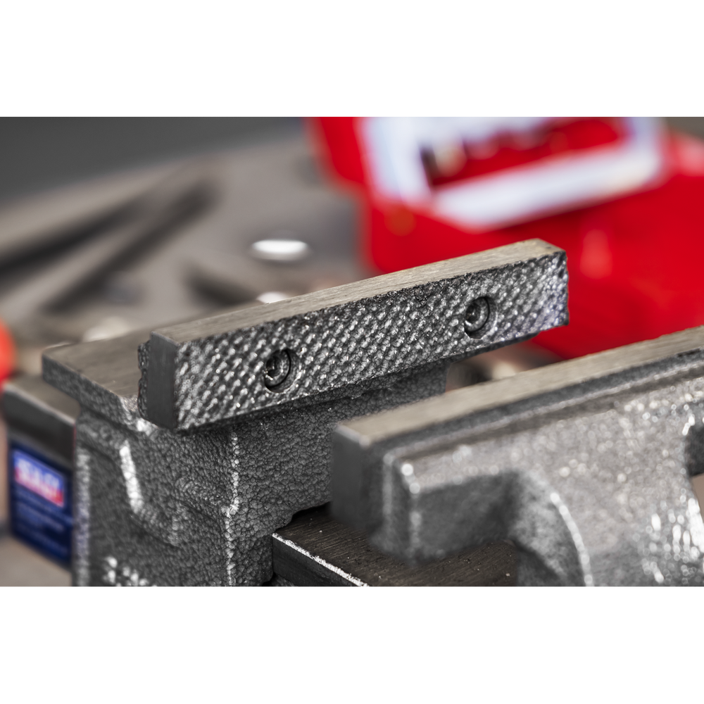 Sealey SGV100L 100mm SG Iron Vice with Swivel Base - additional view 4