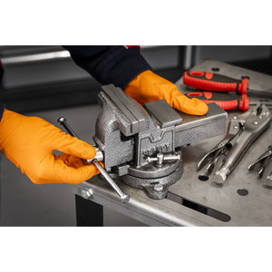 Sealey SGV100L 100mm SG Iron Vice with Swivel Base - additional view 5