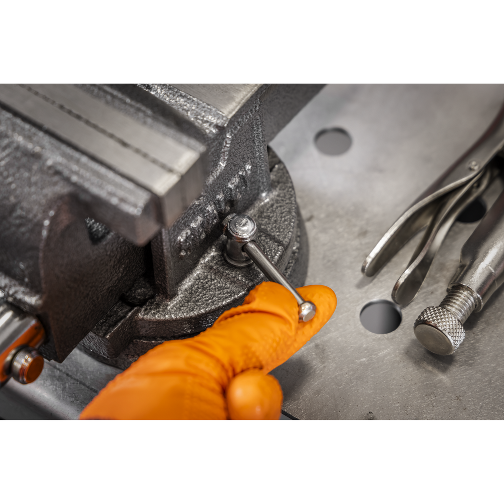 Sealey SGV100L 100mm SG Iron Vice with Swivel Base - additional view 6