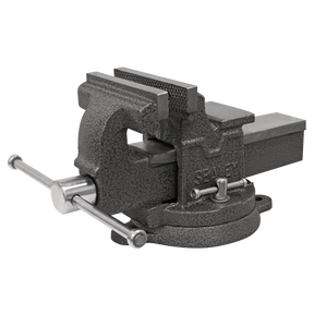 Sealey SGV100L 100mm SG Iron Vice with Swivel Base