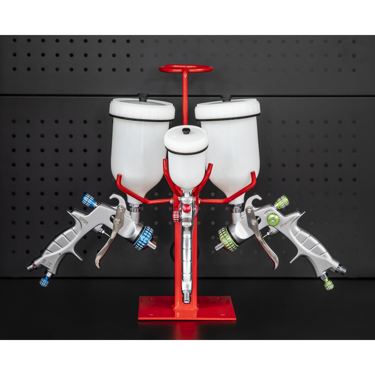 Sealey SH03 Spray Gun & Filter Holder 3 Gun Capacity - additional view 6