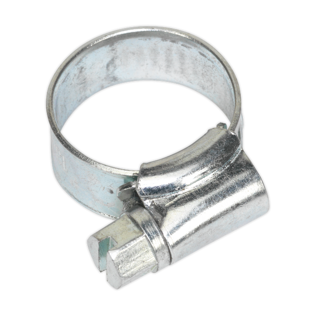 Sealey SHC000 Zinc Plated Hose Clip 8-14mm - Pack of 30
