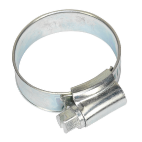 Sealey SHC1 Zinc Plated Hose Clip 22-32mm - Pack of 20
