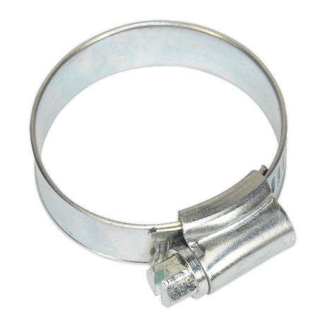 Sealey SHC1X Zinc Plated Hose Clip 25-38mm - Pack of 20