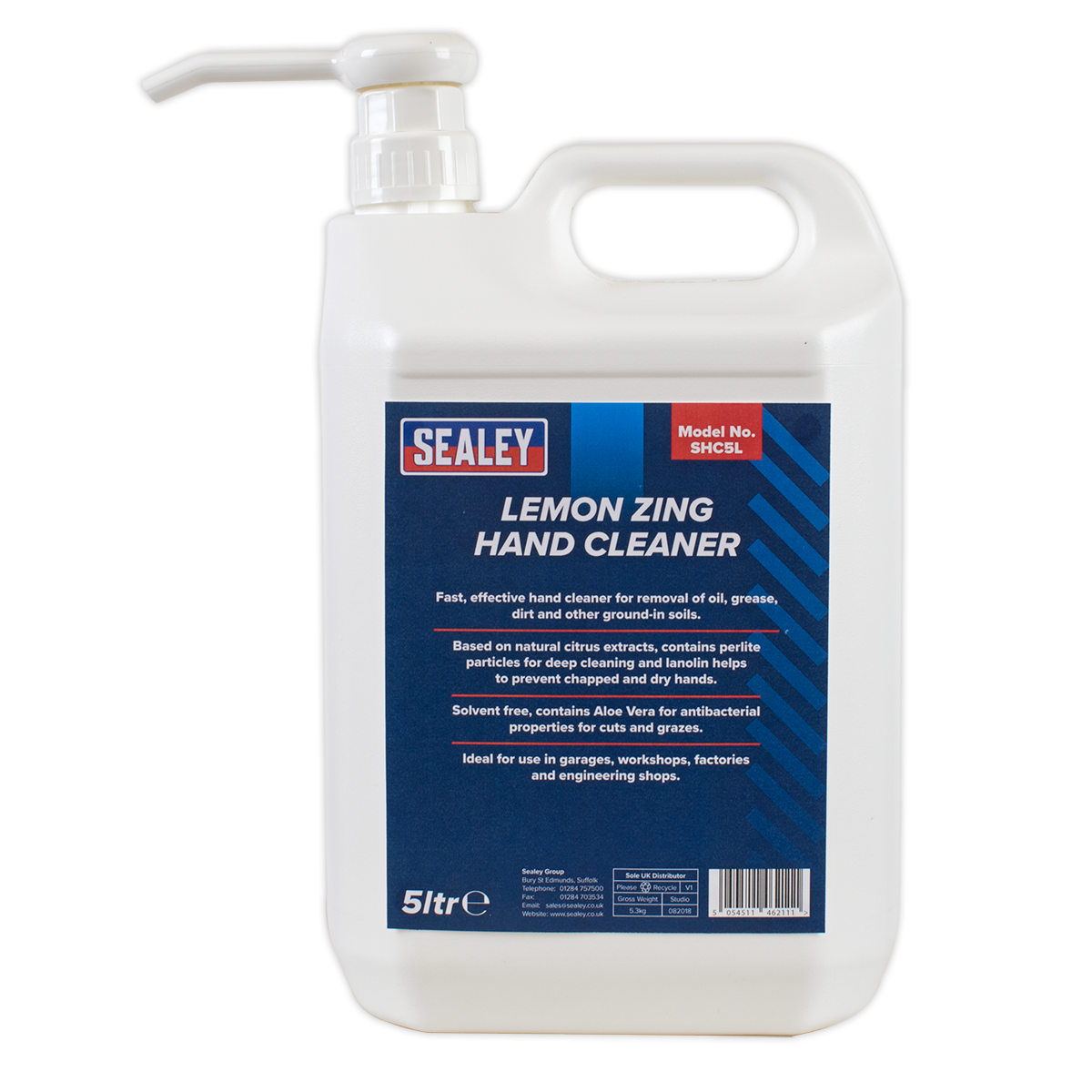 Sealey SHC5L Lemon Zing Hand Cleaner 5L - additional view 2